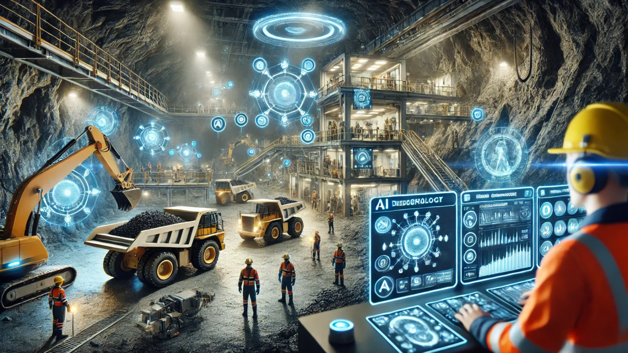 النمذجة والتنبؤ في الصناعة والتعدين باستخدام الذكاء الاصطناعي